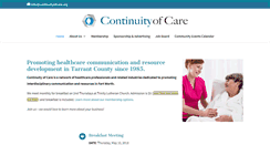 Desktop Screenshot of continuityofcare.org